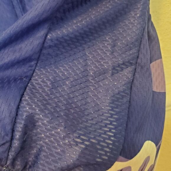 Ladies short sleeve cycle jersey by WeimoMonkey XL Floral Purple Hawaiian Pocket - Picture 14 of 15